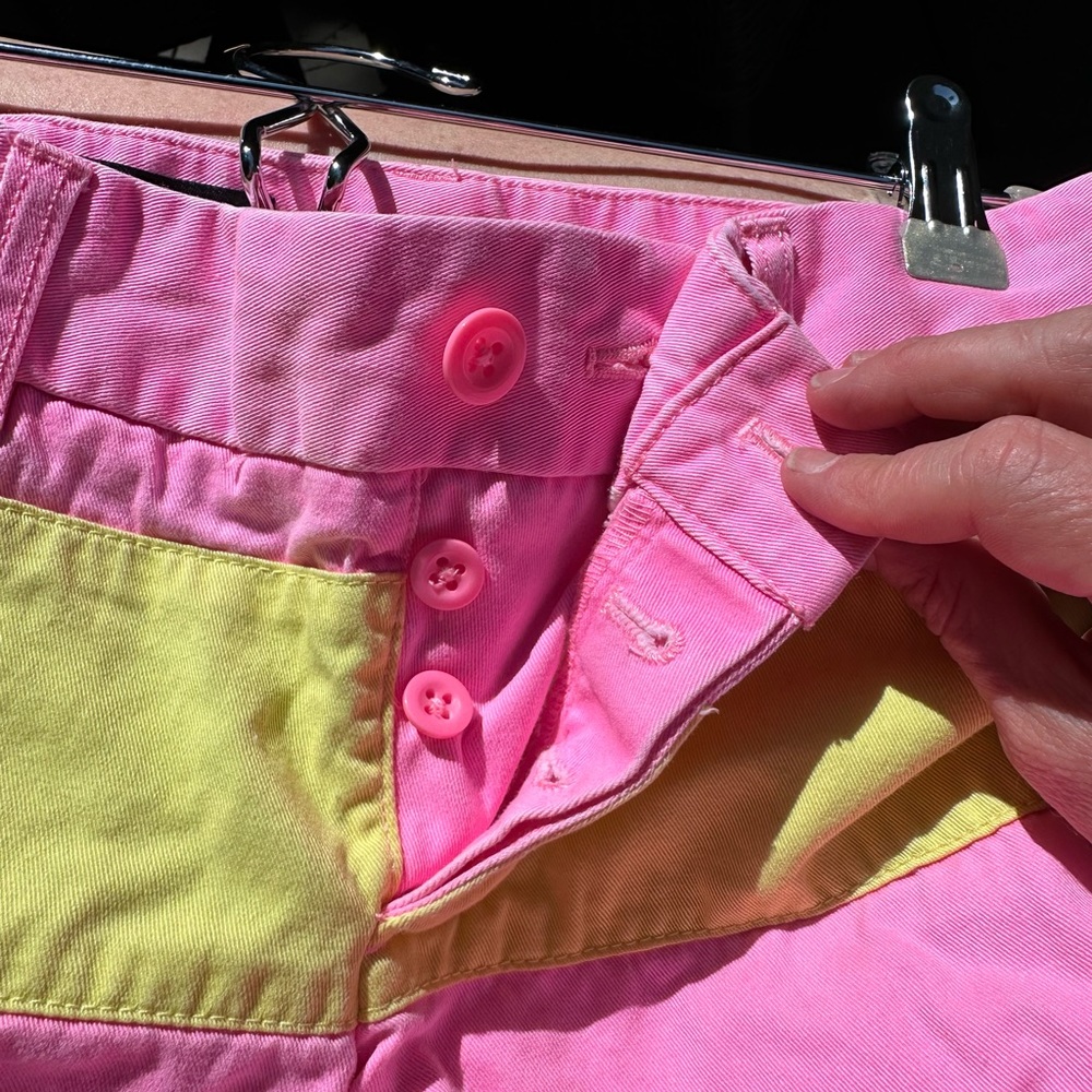 J.Crew Color Block Shorts - Picture 3 of 4